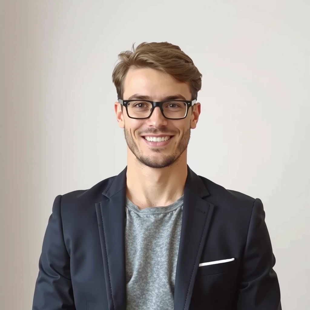 Ritratto di un uomo in forma e felice